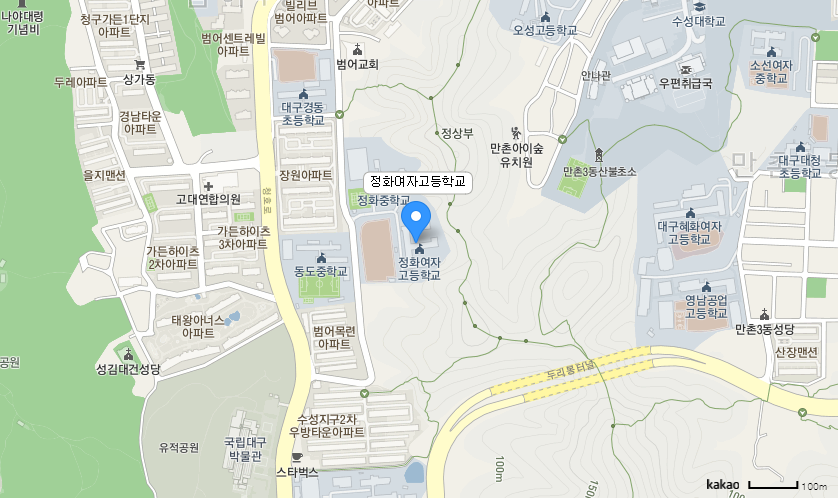 학교 찾아오시는 길 지도